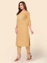 Printed Cotton Kurta Set